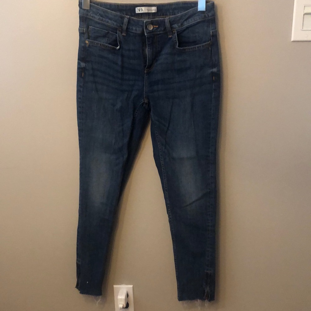 Zara Zipper Jeans